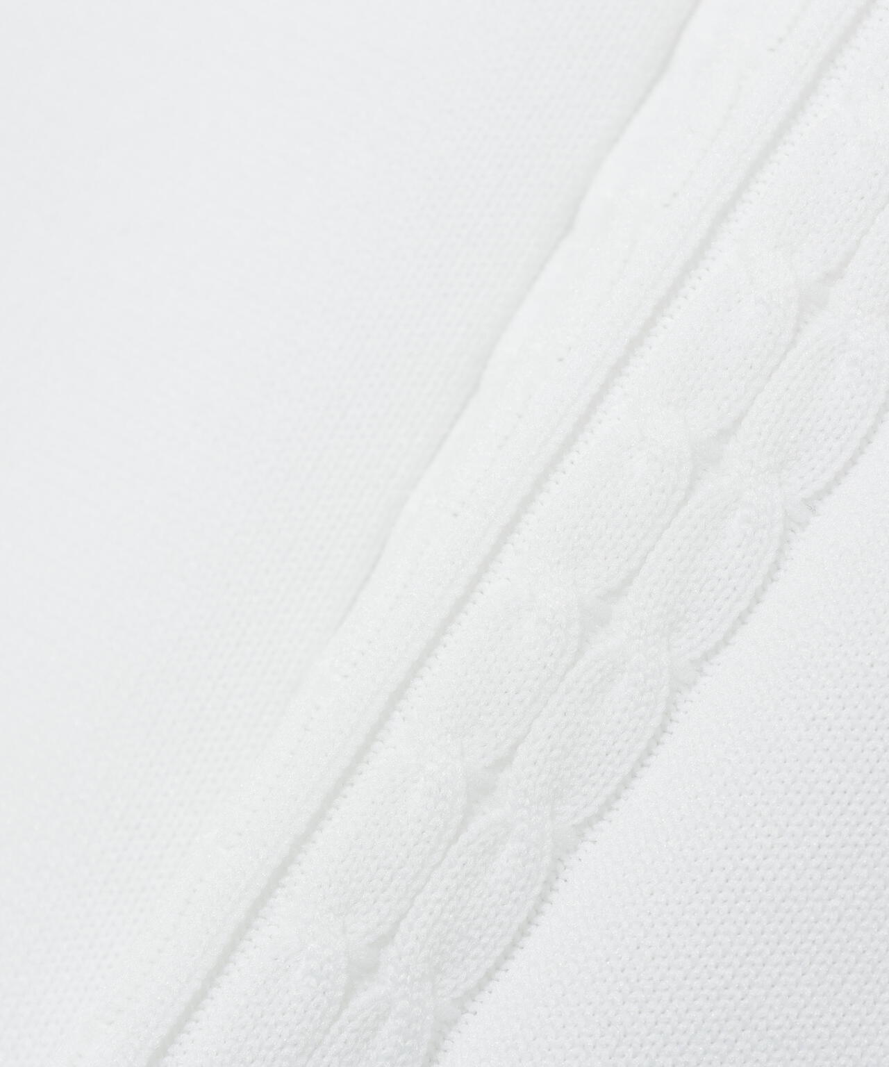 9GケーブルVネックニットベルトプルオーバー (MENS)