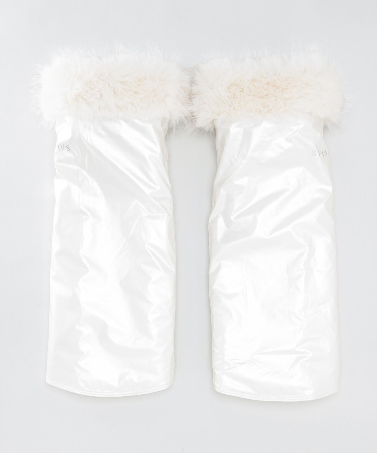 ポリエステルタフタ×ファーレッグウォーマー (WOMENS)