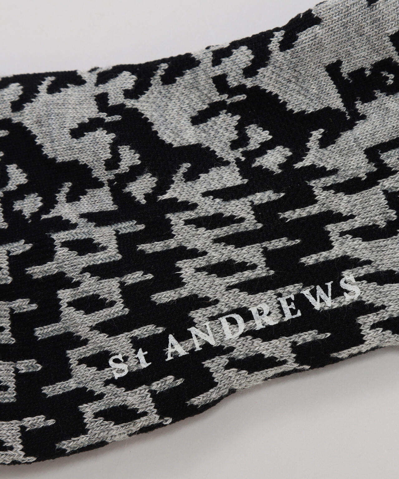 ホースビットチェックアンクルソックス