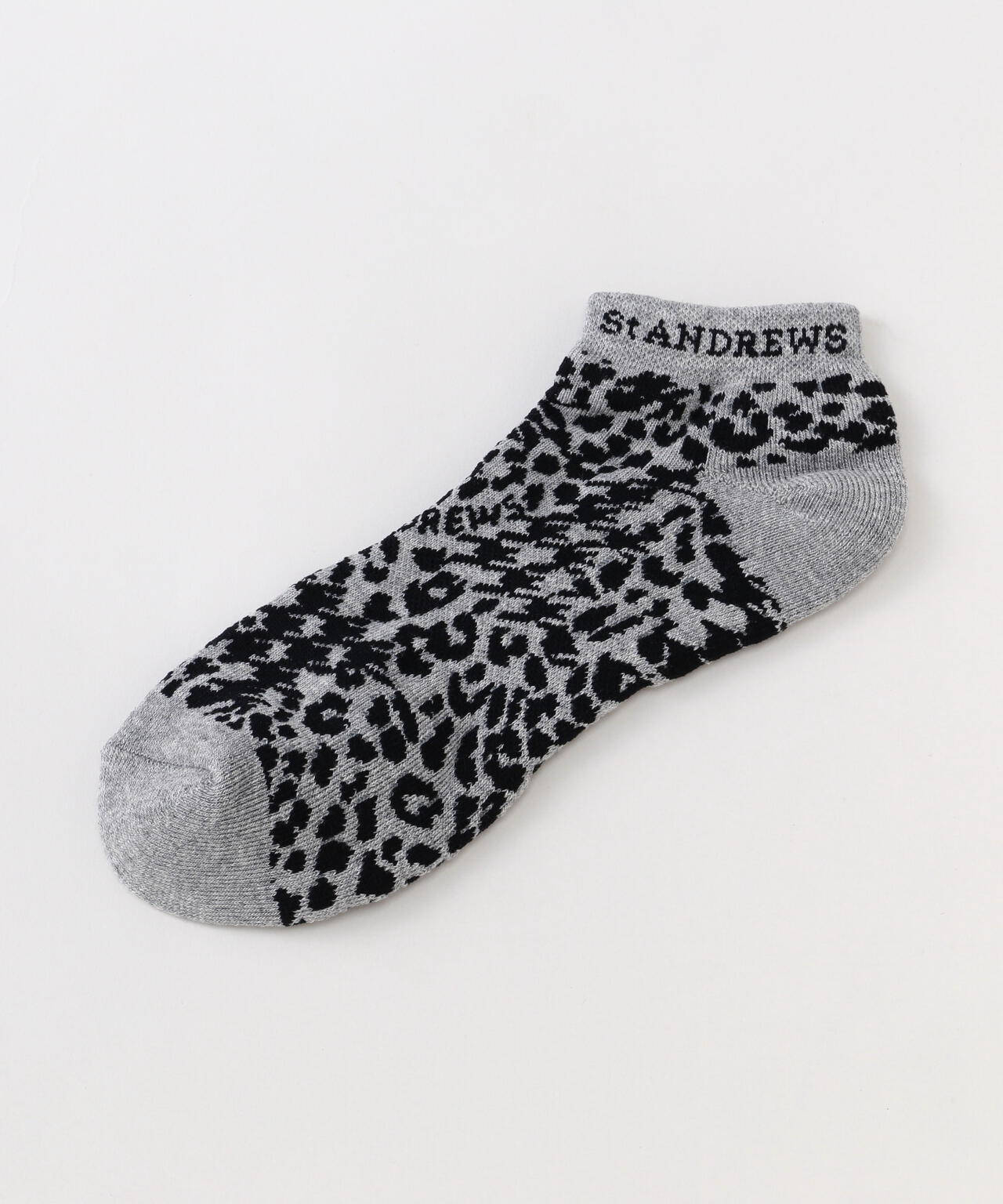 千鳥レオパードアンクルソックス (MENS) | St ANDREWS（セント