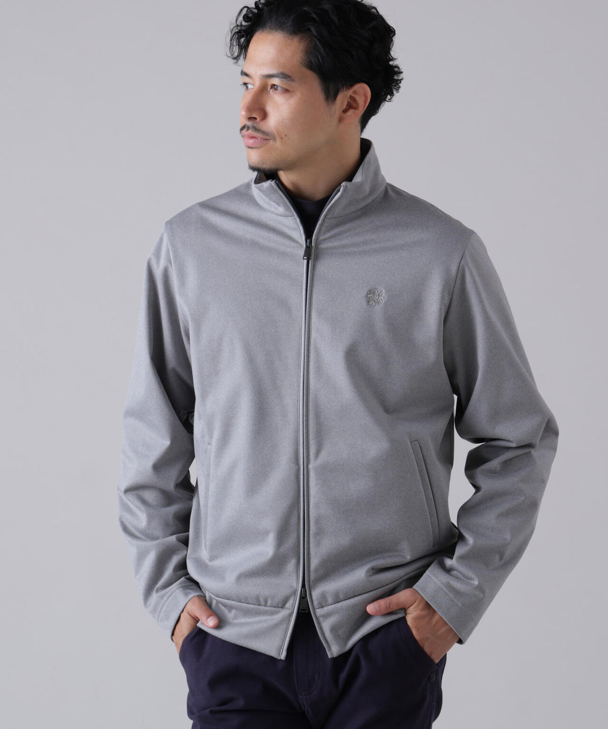 [防風・撥水] スムースボンディングブルゾン (MENS)