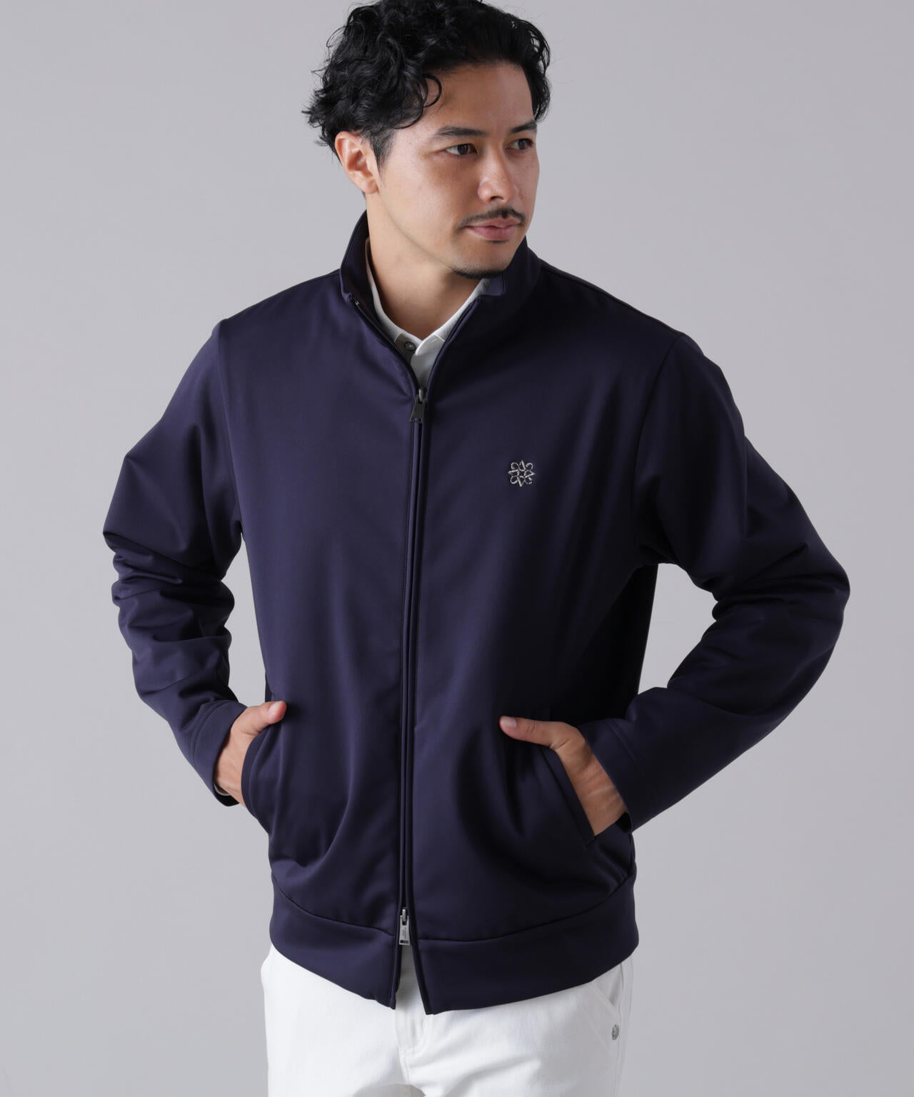 防風・撥水] スムースボンディングブルゾン (MENS) | ST ANDREWS