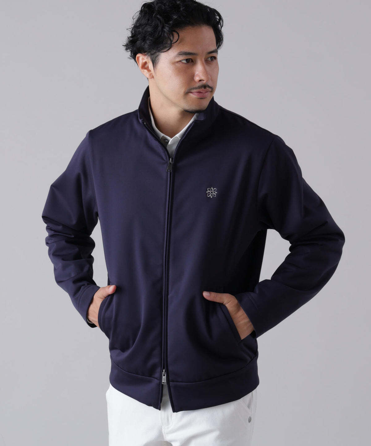 [防風・撥水] スムースボンディングブルゾン (MENS)