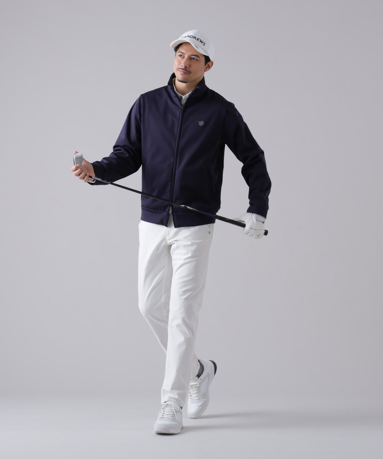 St ANDREWS セットアップ 防風・撥水] スムースボンディングブルゾン (MENS) | St ANDREWS