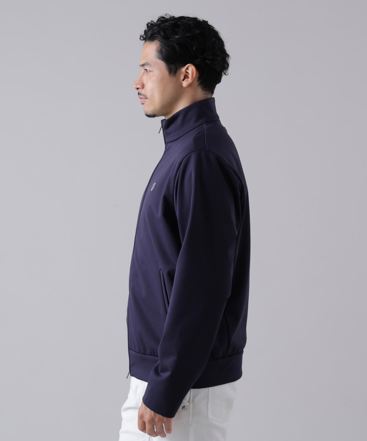 防風・撥水] スムースボンディングブルゾン (MENS) | ST ANDREWS