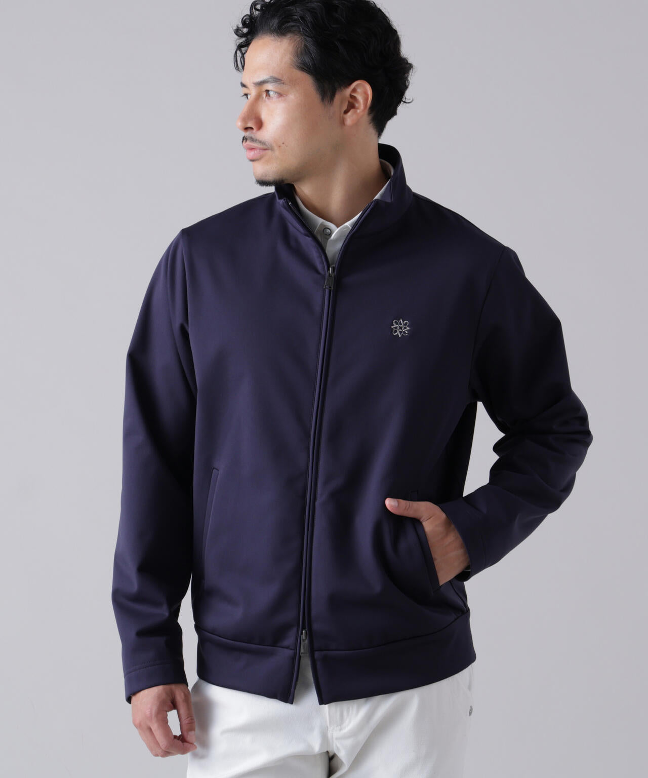 防風・撥水] スムースボンディングブルゾン (MENS) | St ANDREWS