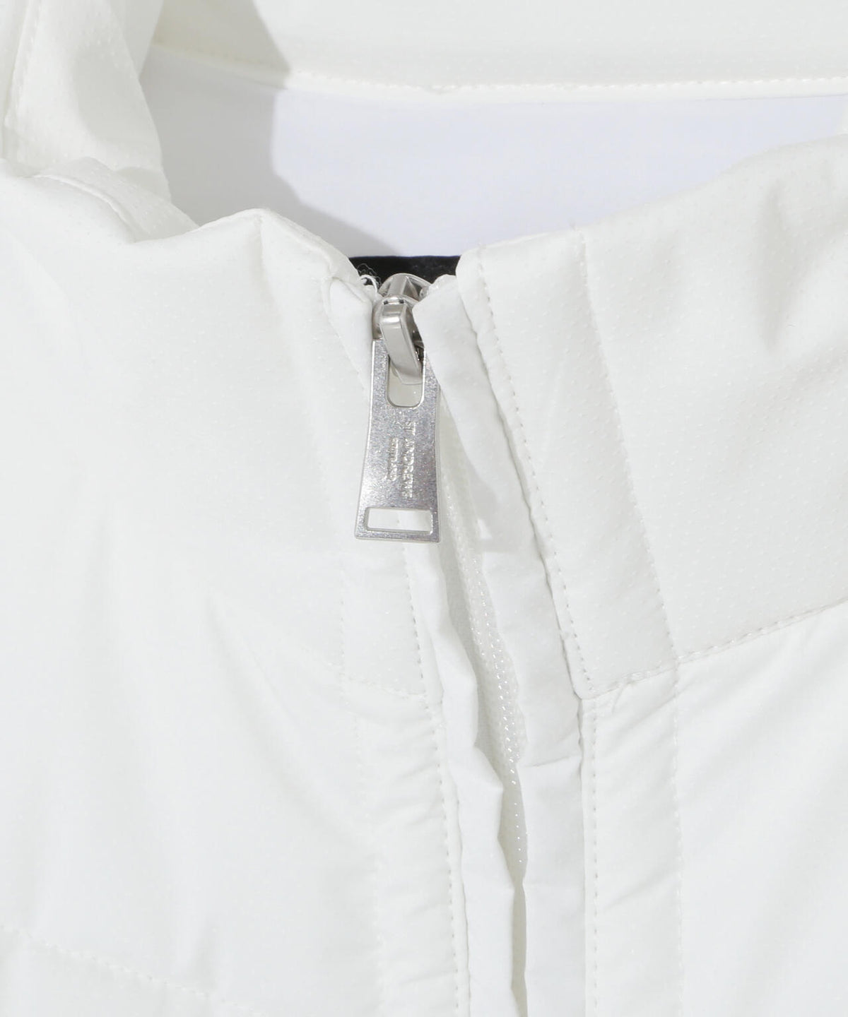 [防風・撥水] ストレッチドットドビー中綿袖ニットブルゾン (MENS)