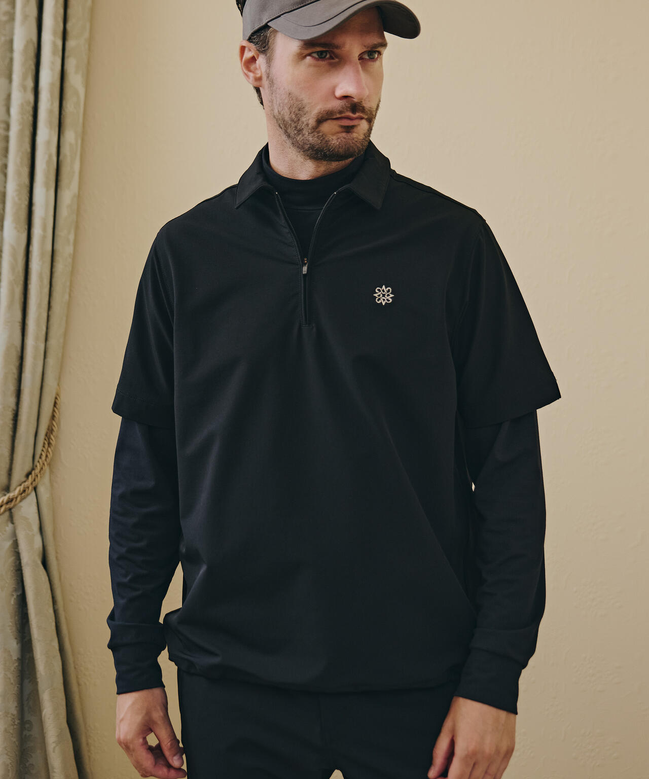 ストレッチ・撥水] ナイロンビヨンテックス半袖スニードジャック (MENS