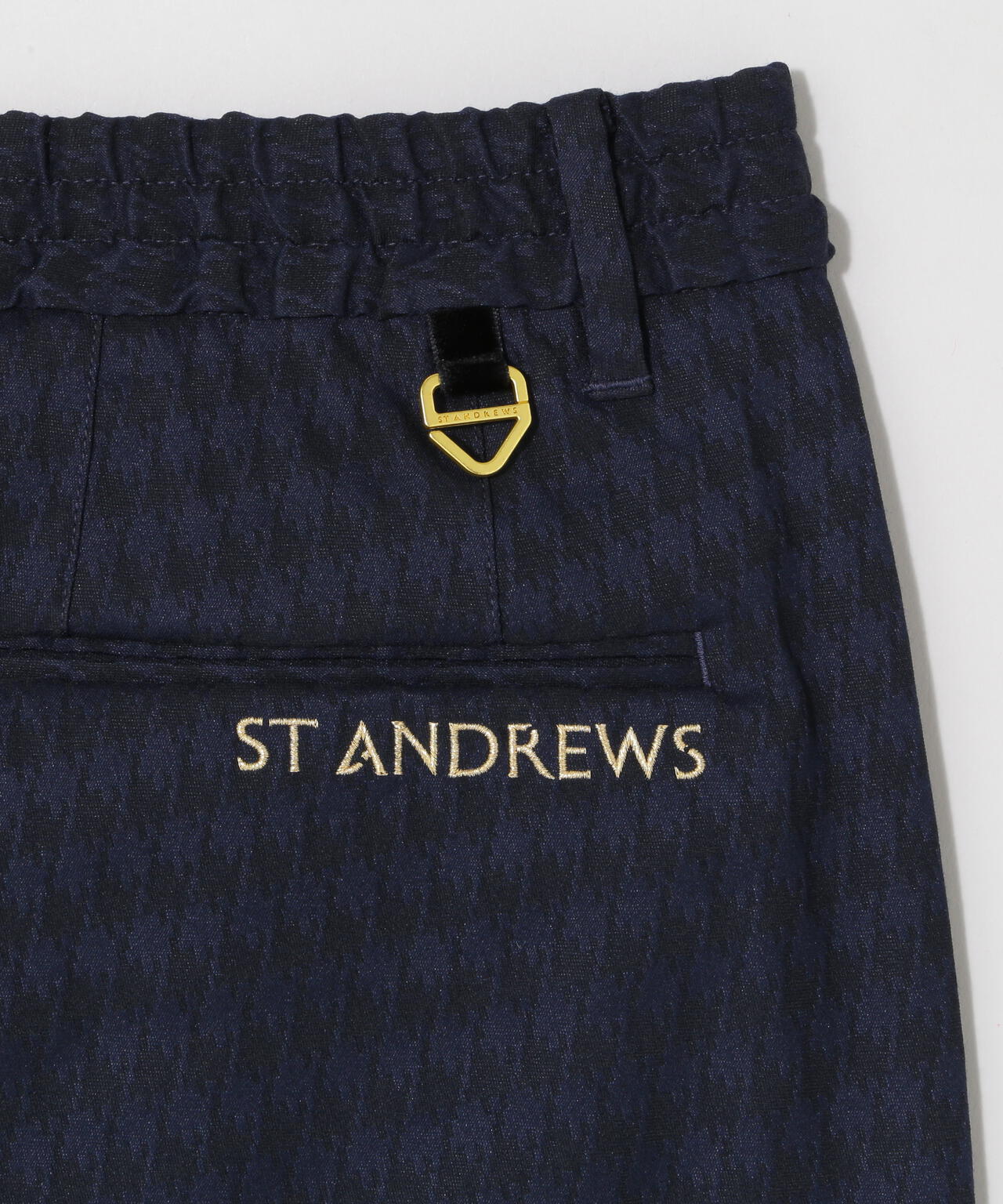 THE OLD COURSE][ストレッチ] 千鳥ジャガードパンツ (MENS) | ST