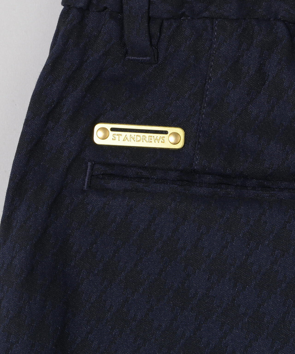 [ストレッチ] 千鳥ジャガードパンツ (MENS)