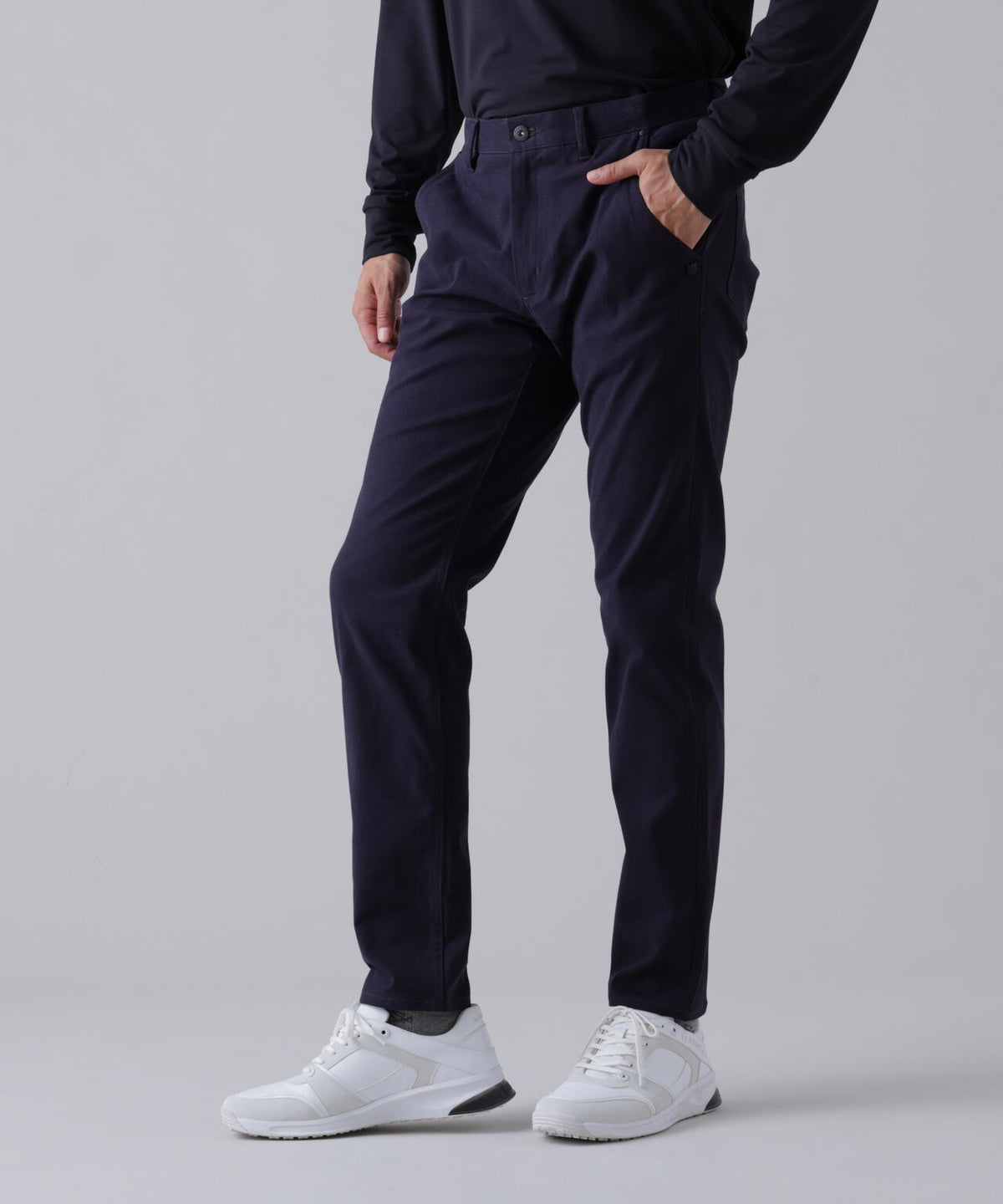 [ストレッチ] 起毛ジャガード5ポケットパンツ (MENS)