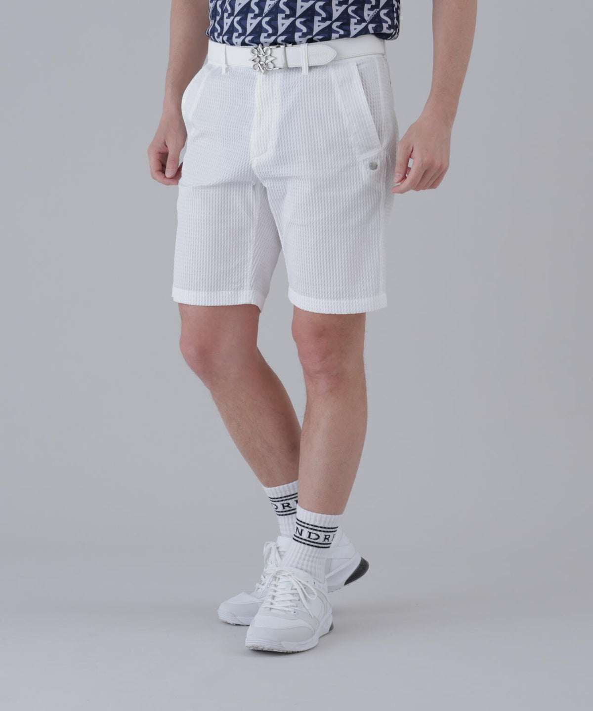 ストレッチ】格子ジャガードショートパンツ (MENS) | St ANDREWS 