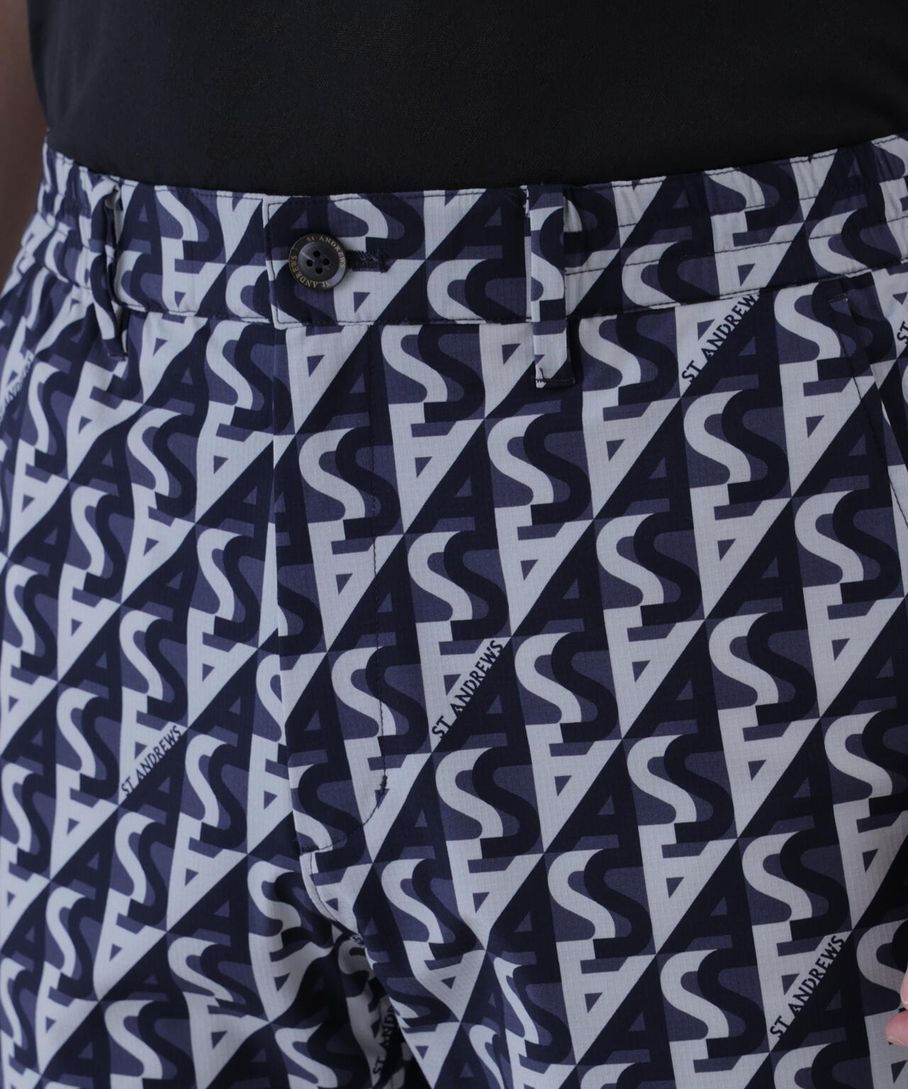 ストレッチ】SAラインプリントショートパンツ (MENS) | St ANDREWS