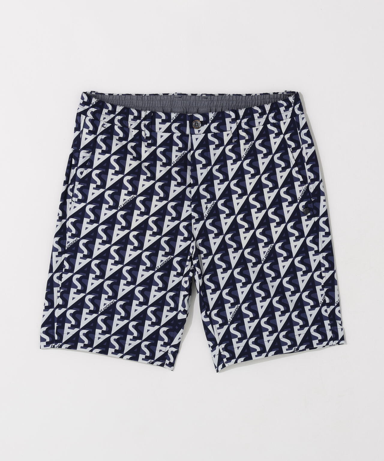 【ストレッチ】SAラインプリントショートパンツ (MENS)
