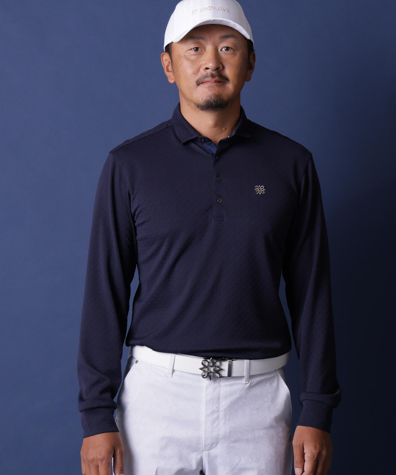THE OLD COURSE][吸水速乾・UVカット] タックフクレジャガード長袖