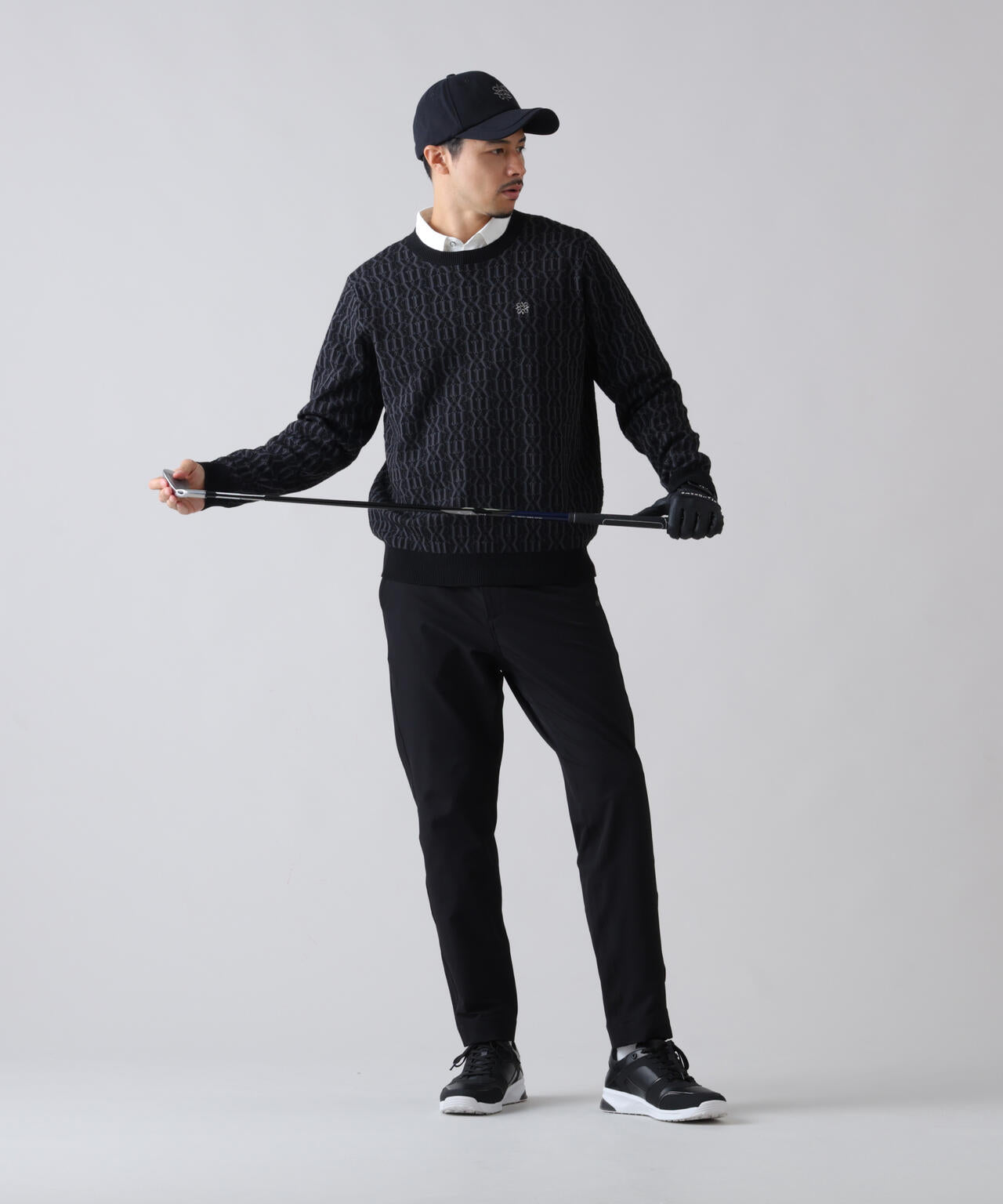 185cm C: 97 W:79 H:95 着用サイズ：L