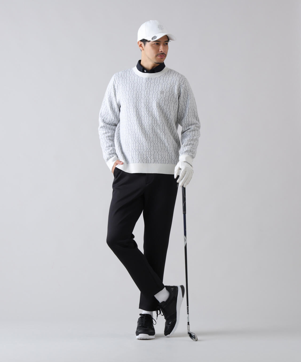 185cm C: 97 W:79 H:95 着用サイズ：L