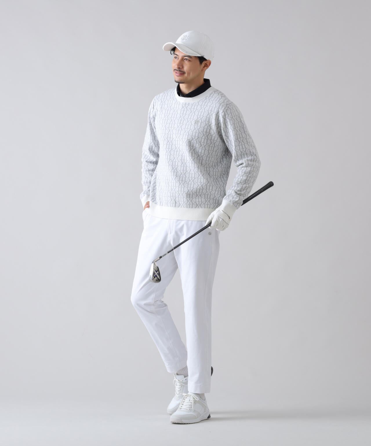 185cm C: 97 W:79 H:95 着用サイズ：L