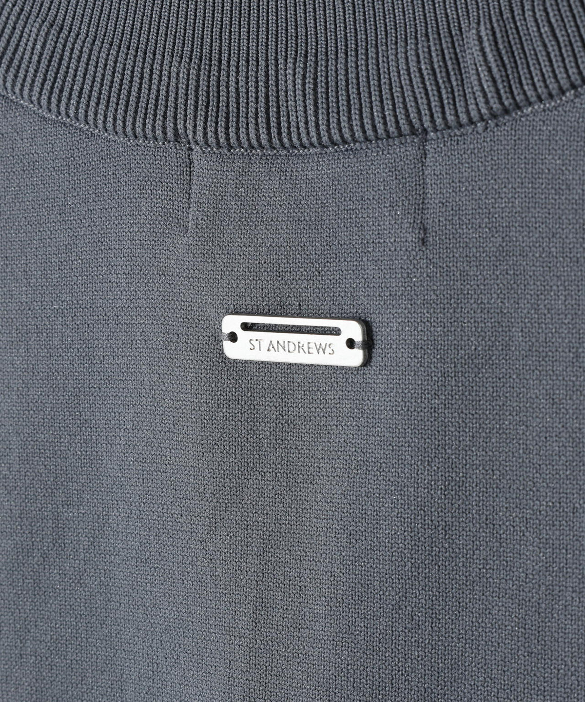 14G地柄ジップアップベスト (MENS)