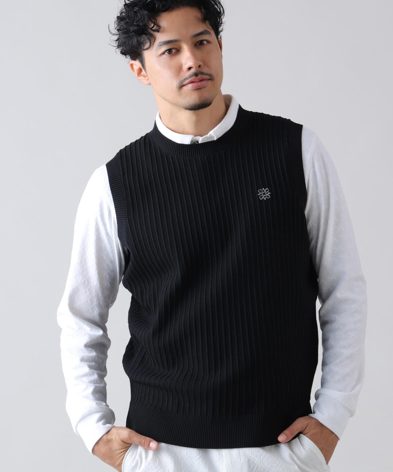 14Gリンクスニットベスト (MENS) | St ANDREWS（セントアンドリュース