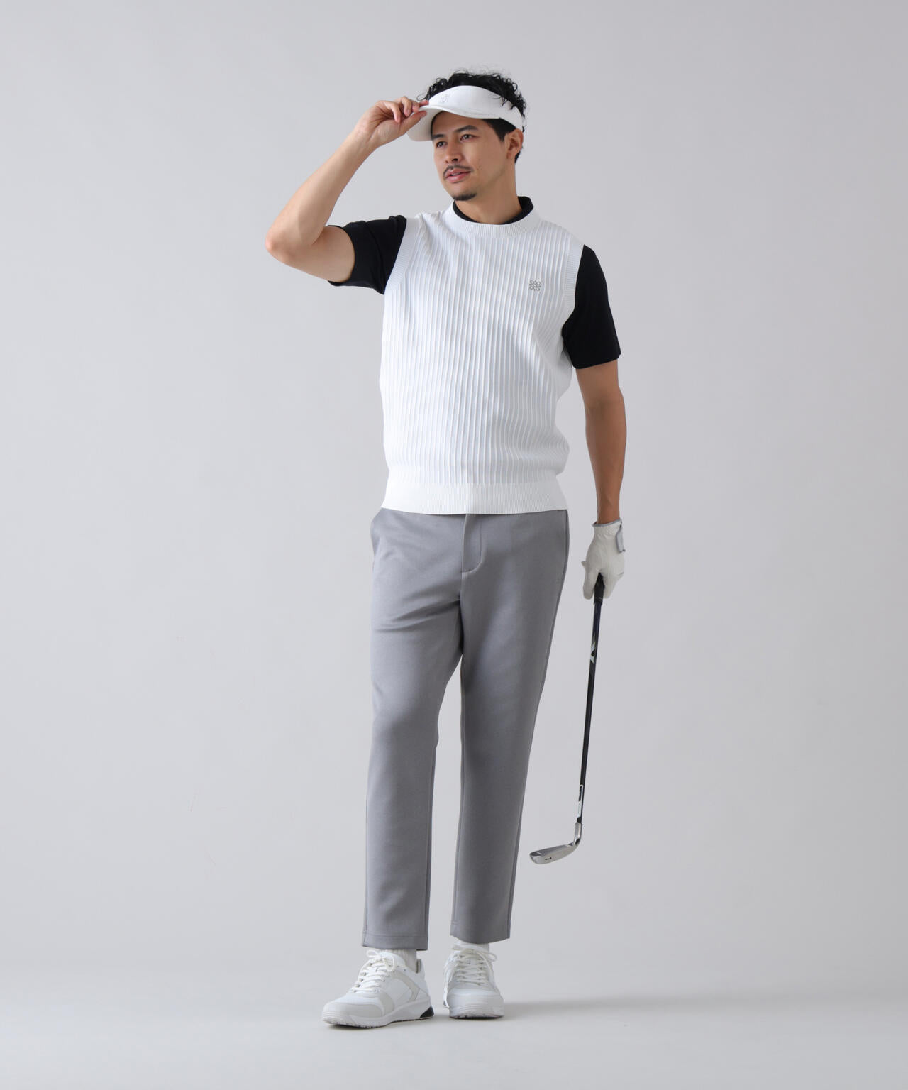 185cm C: 97 W:79 H:95 着用サイズ：L