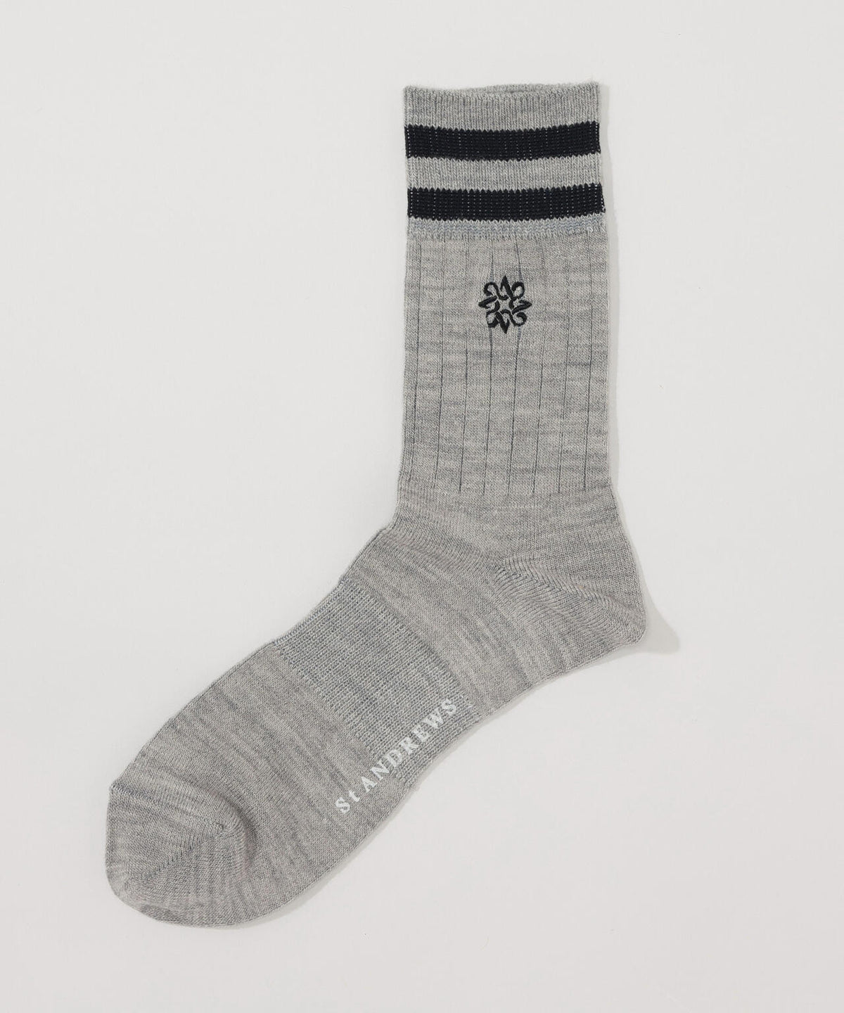 ラインリブミドルソックス (MENS)