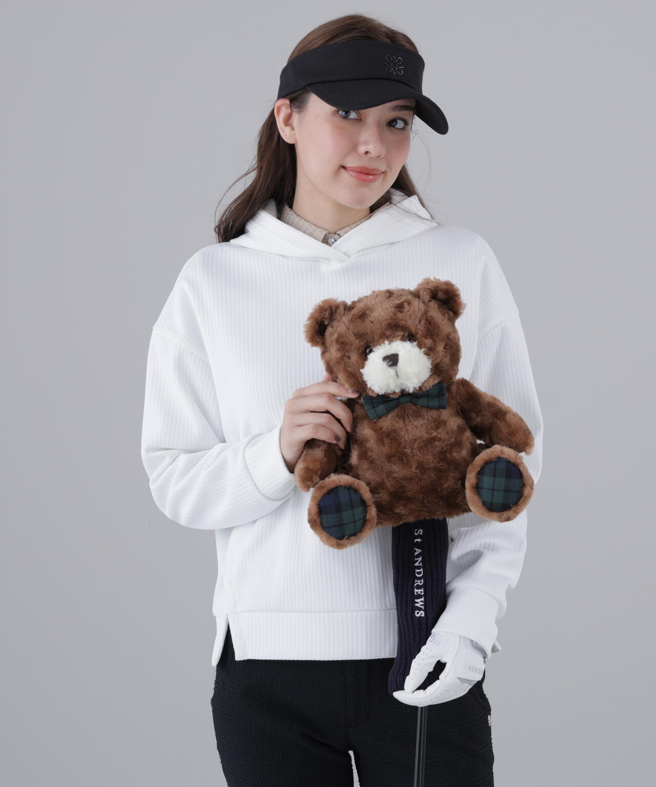 テディベアヘッドカバードライバー用ヘッドカバー (460CC対応) (UNISEX