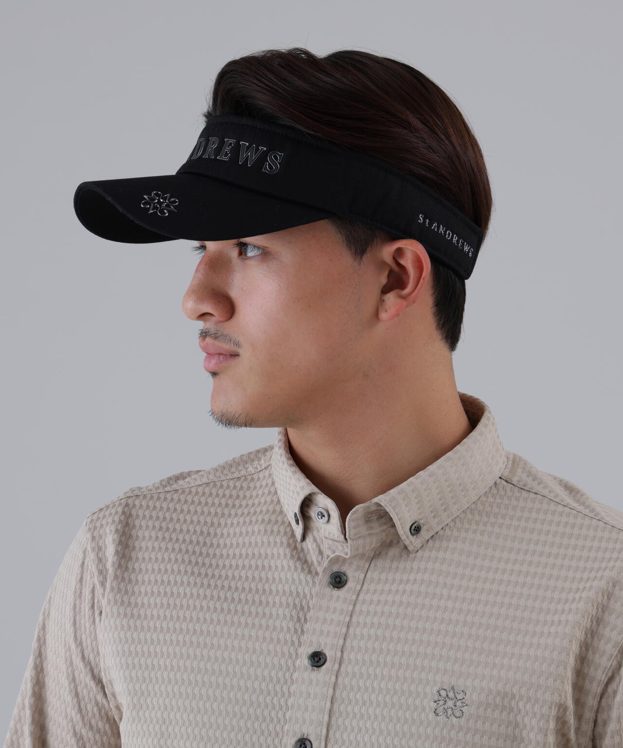 ツイルロゴバイザー (UNISEX)