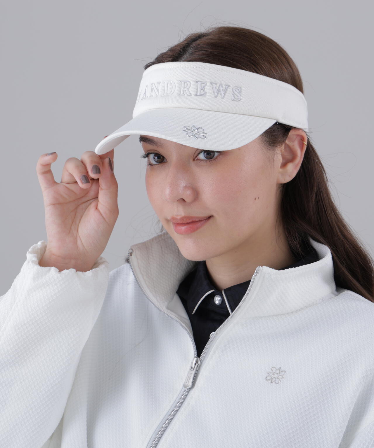 ツイルロゴバイザー (UNISEX)