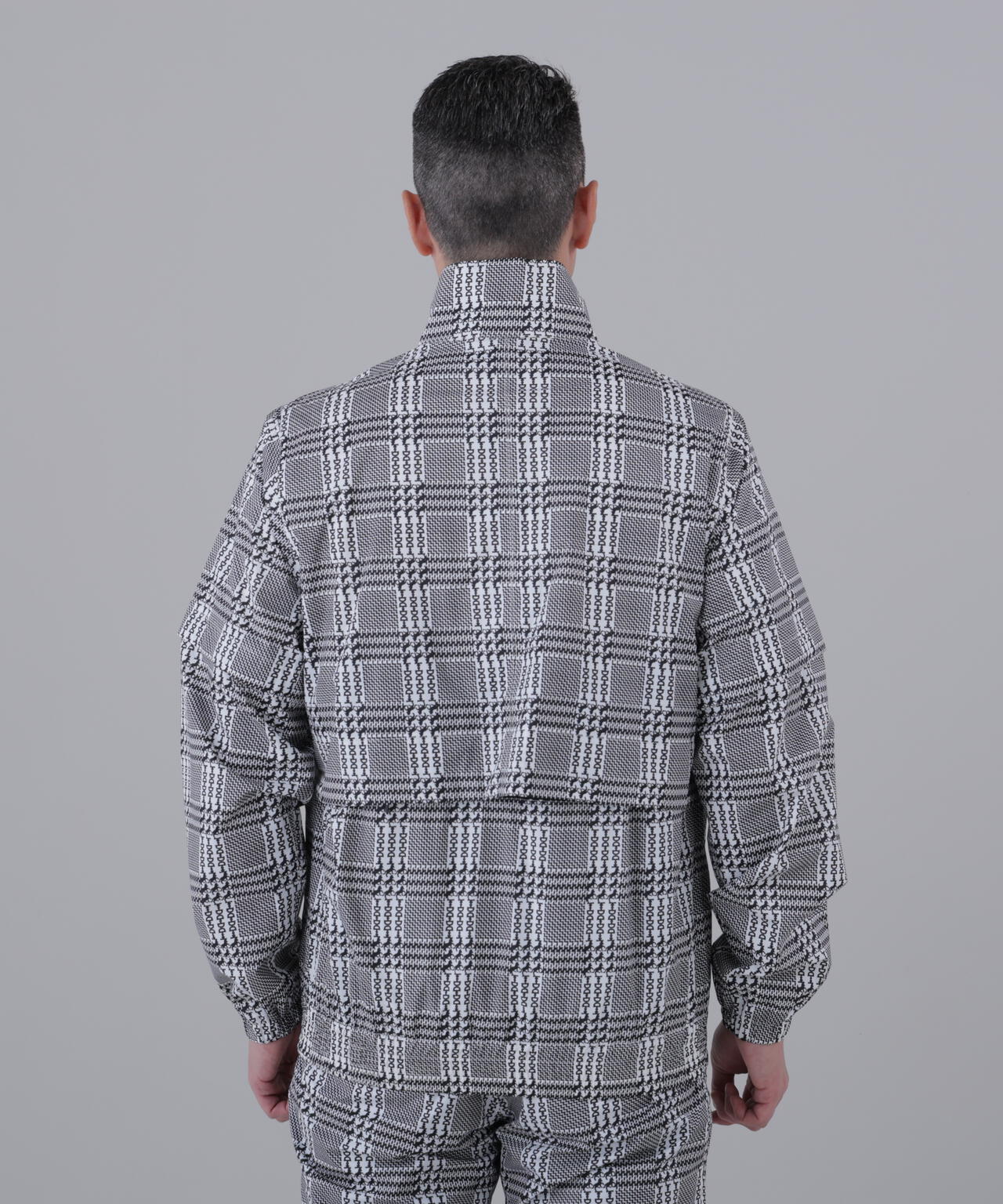 ホースビットチェックレインブルゾン (MENS)