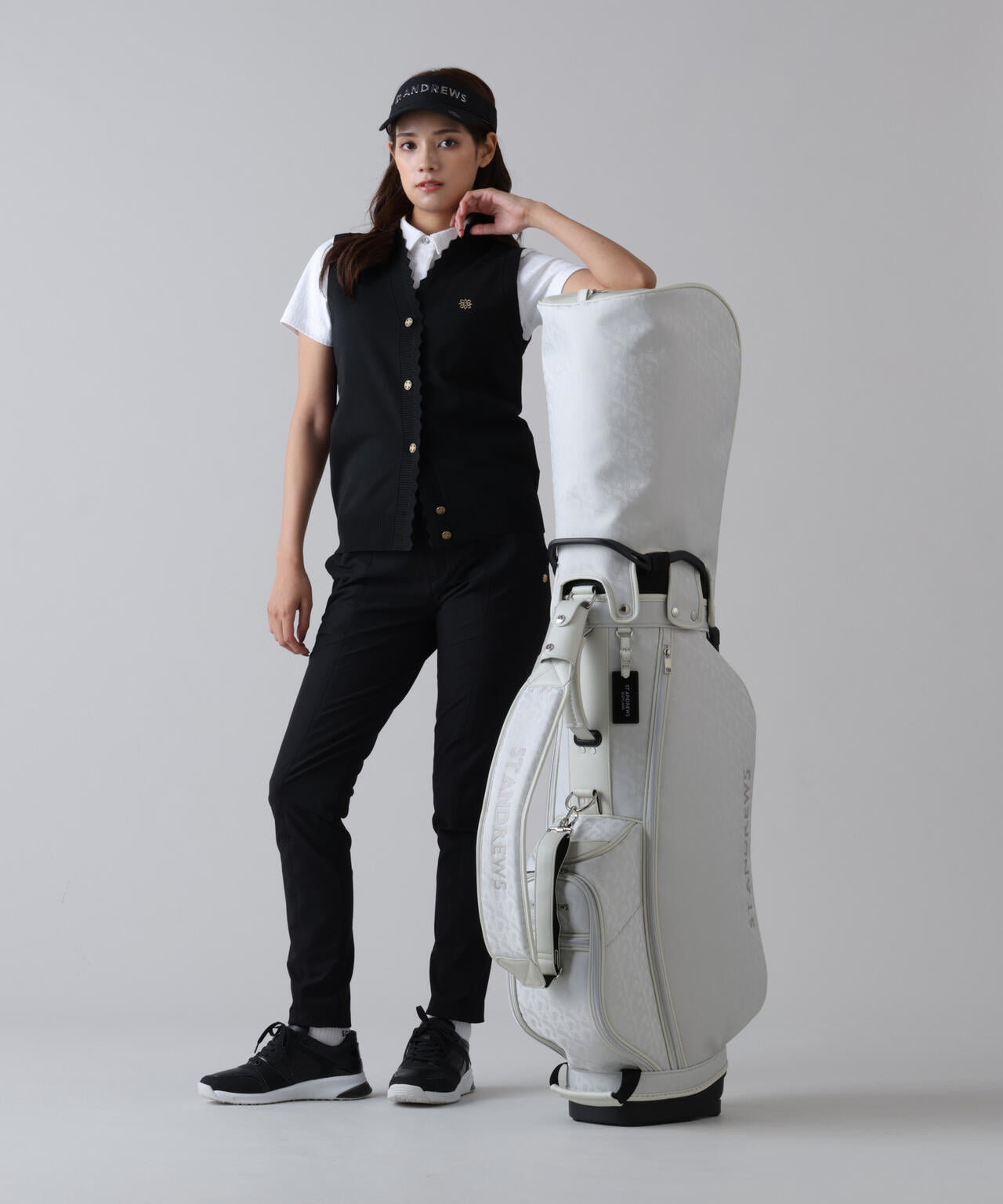 STAスタンド式キャディーバッグ (46インチ対応) (UNISEX) | St ANDREWS