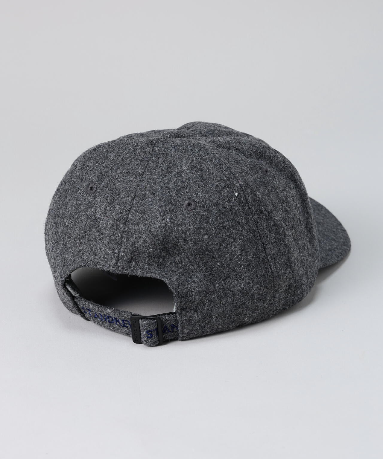 美品【セントアンドリュース】テディベア キャップ ゴルフ 黒ブラック×グレー テディベアロゴキャップ (UNISEX) | ST ANDREWS（セントアンドリュース