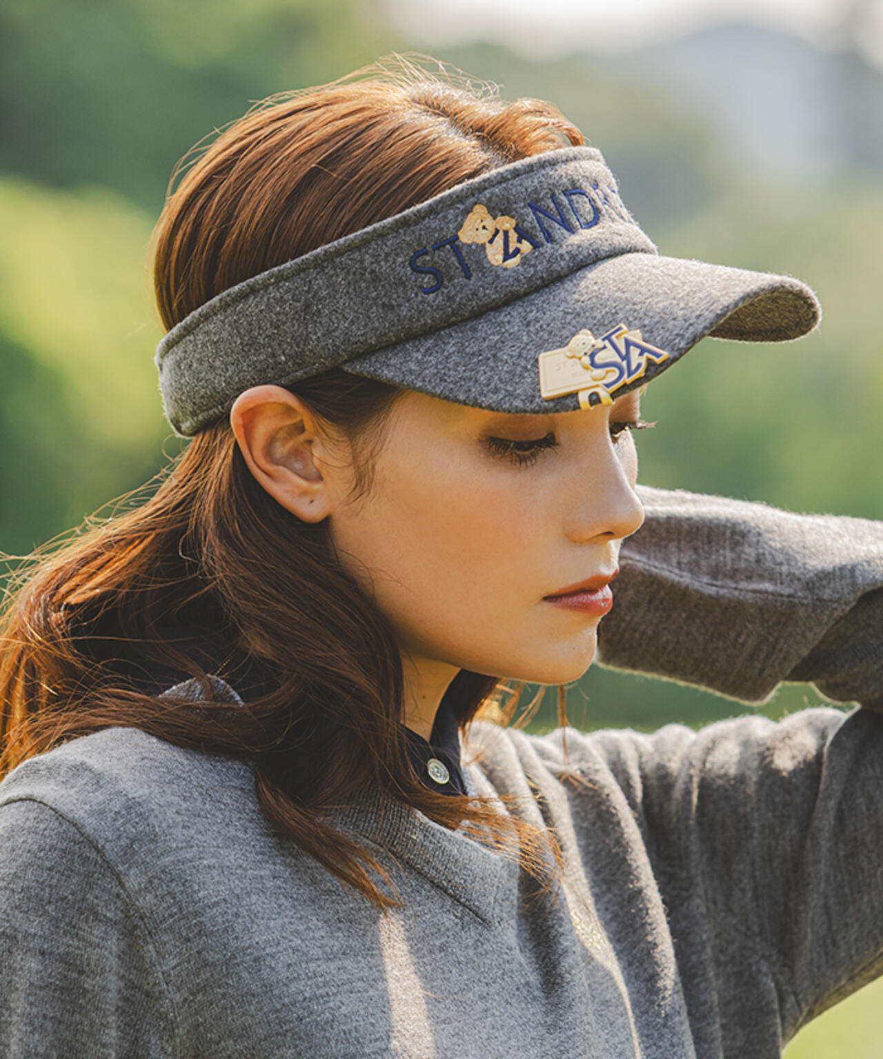 テディベアロゴバイザー (UNISEX) | ST ANDREWS（セントアンドリュース