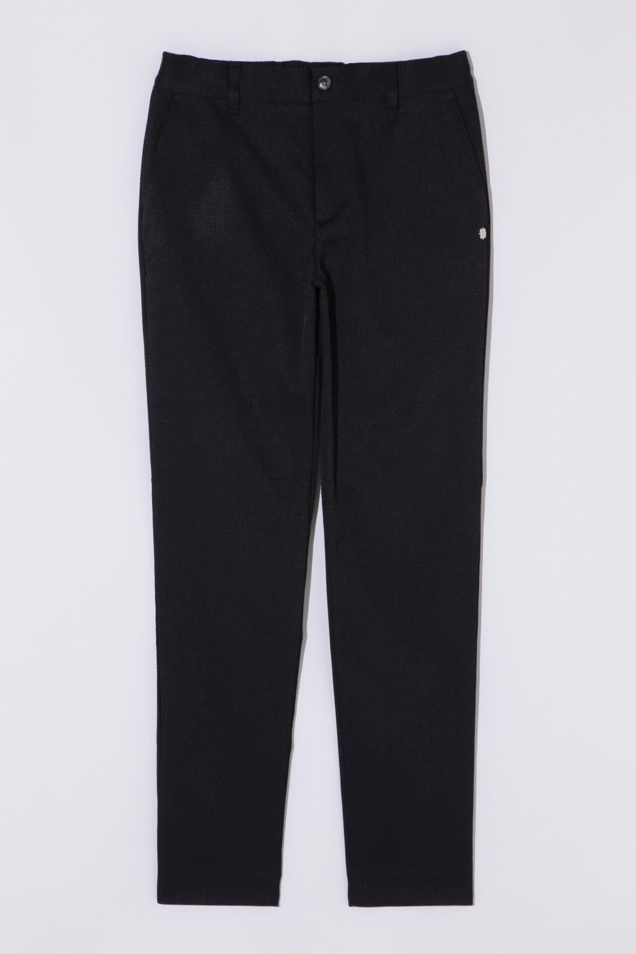 ○★新品未使用　St ANDREWS　ドビーストレッチクロップドパンツ　S　黒 ドビーストレッチクロップドパンツ (WOMENS) | St ANDREWS