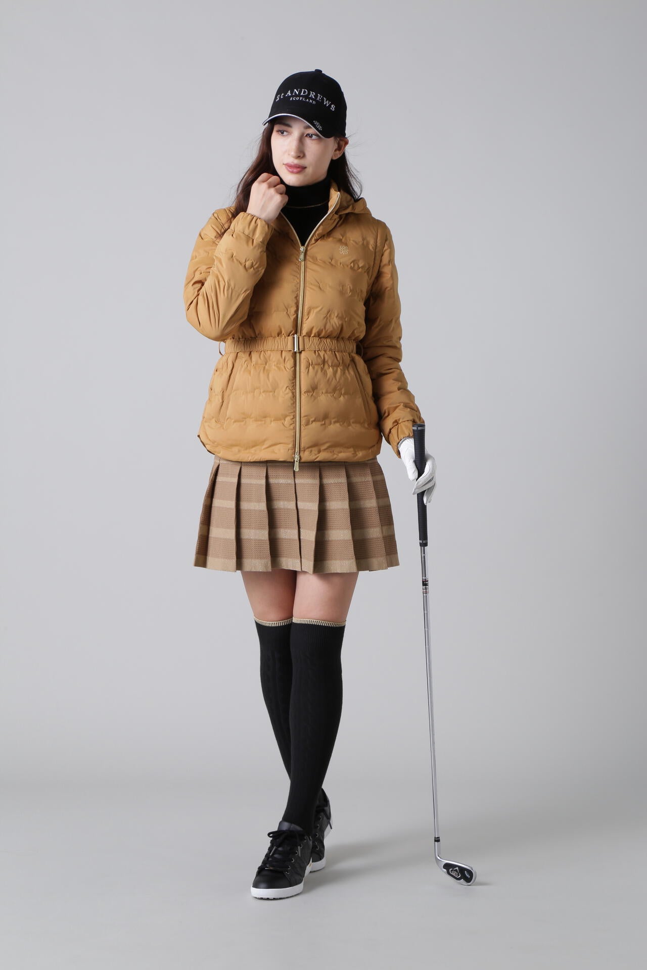 ケルトジャガード中綿ブルゾン (WOMENS)