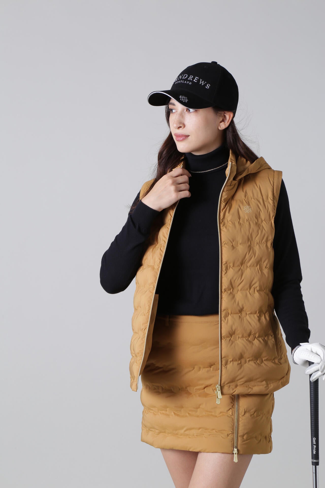 ケルトジャガード中綿ブルゾン (WOMENS)