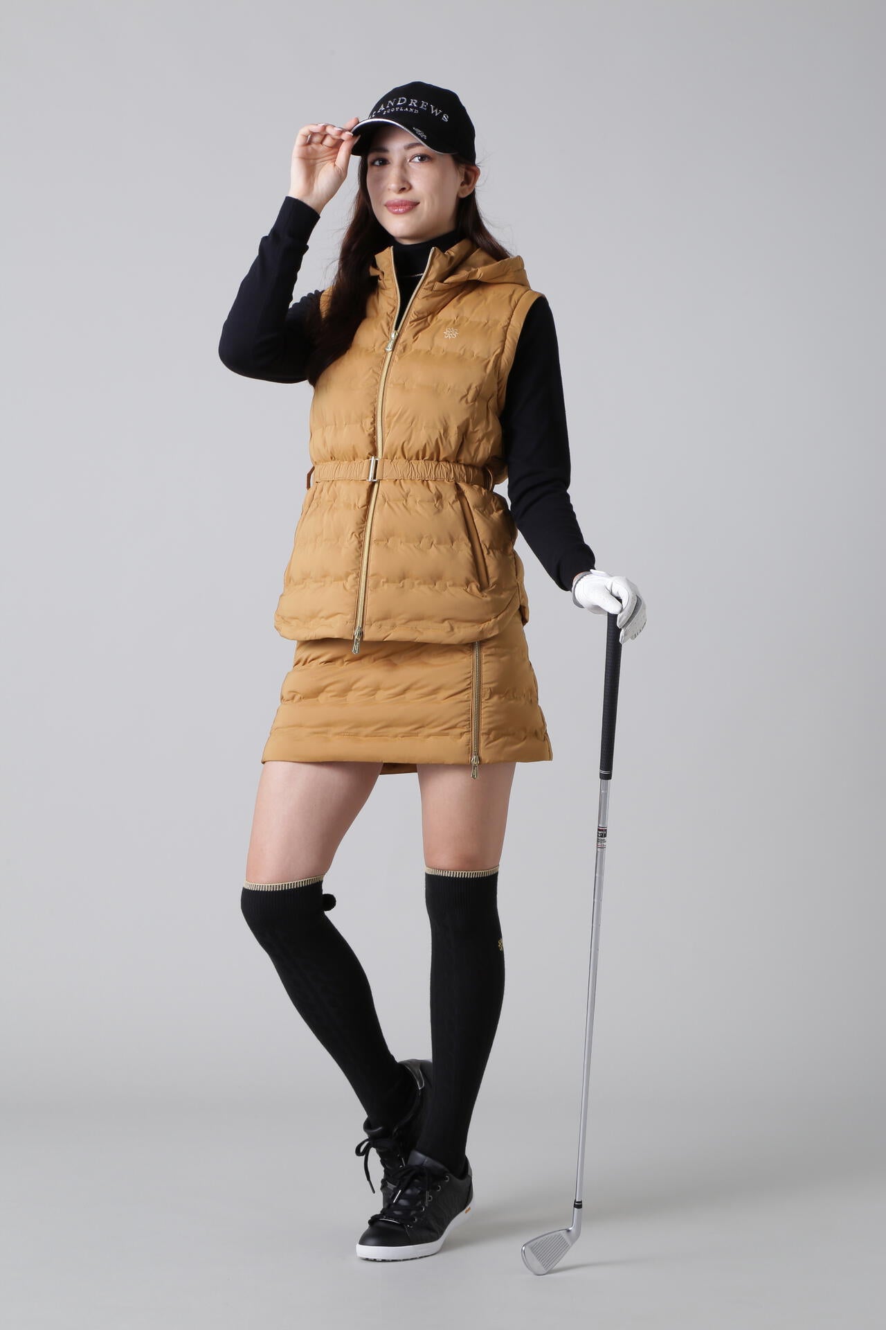 ケルトジャガード中綿ブルゾン (WOMENS)