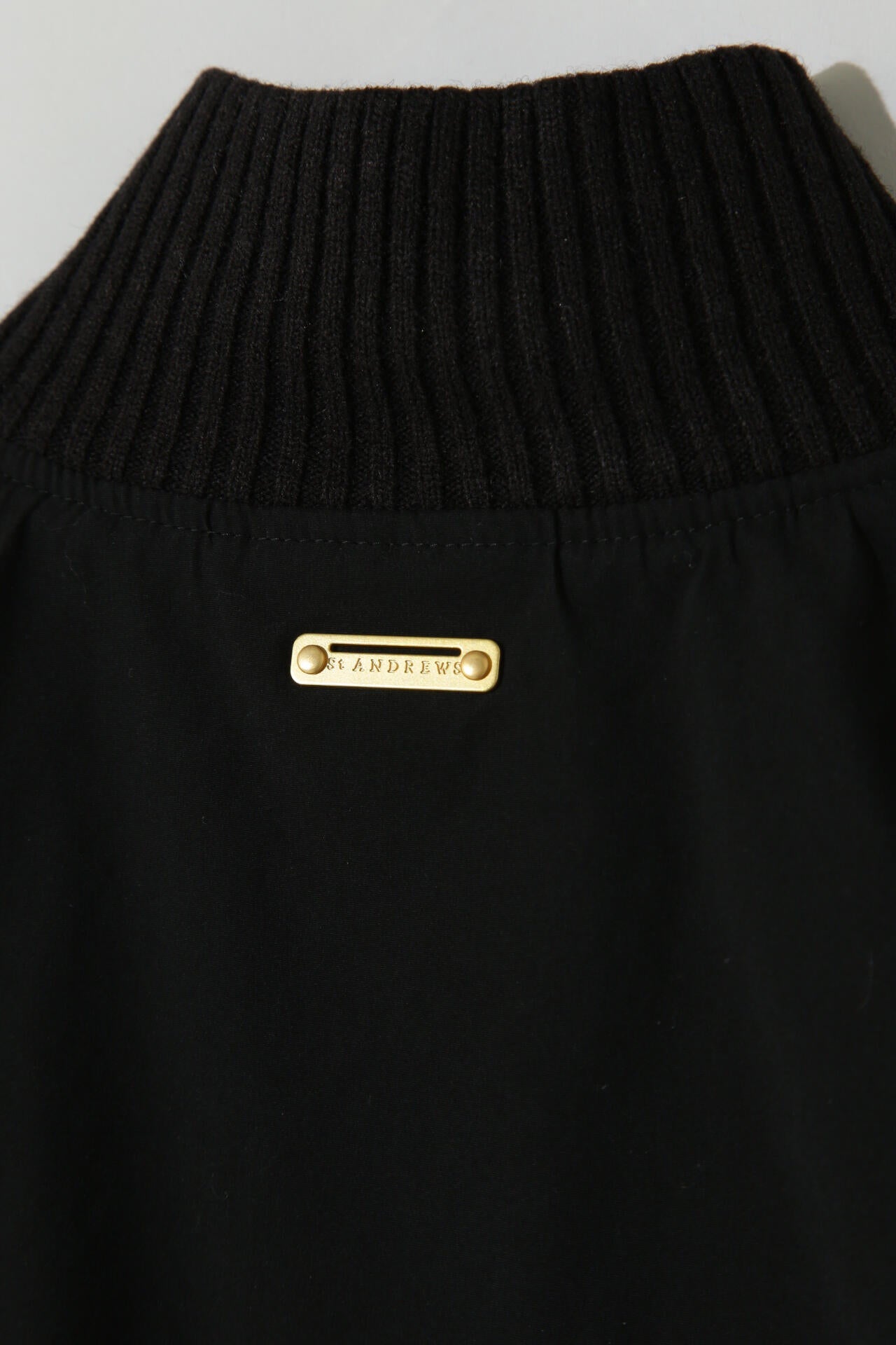 中綿袖ニットブルゾン (WOMENS)
