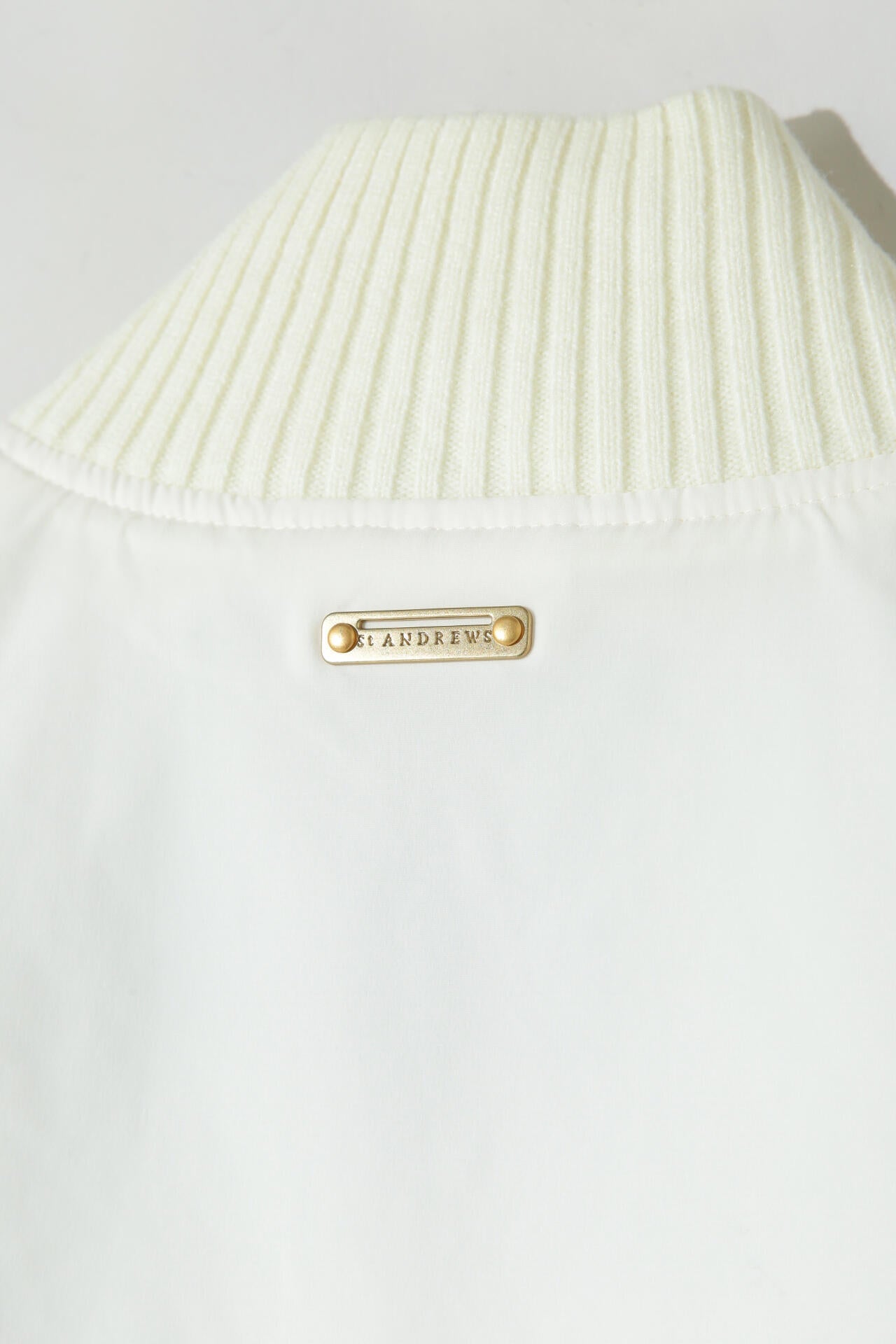 中綿袖ニットブルゾン (WOMENS)