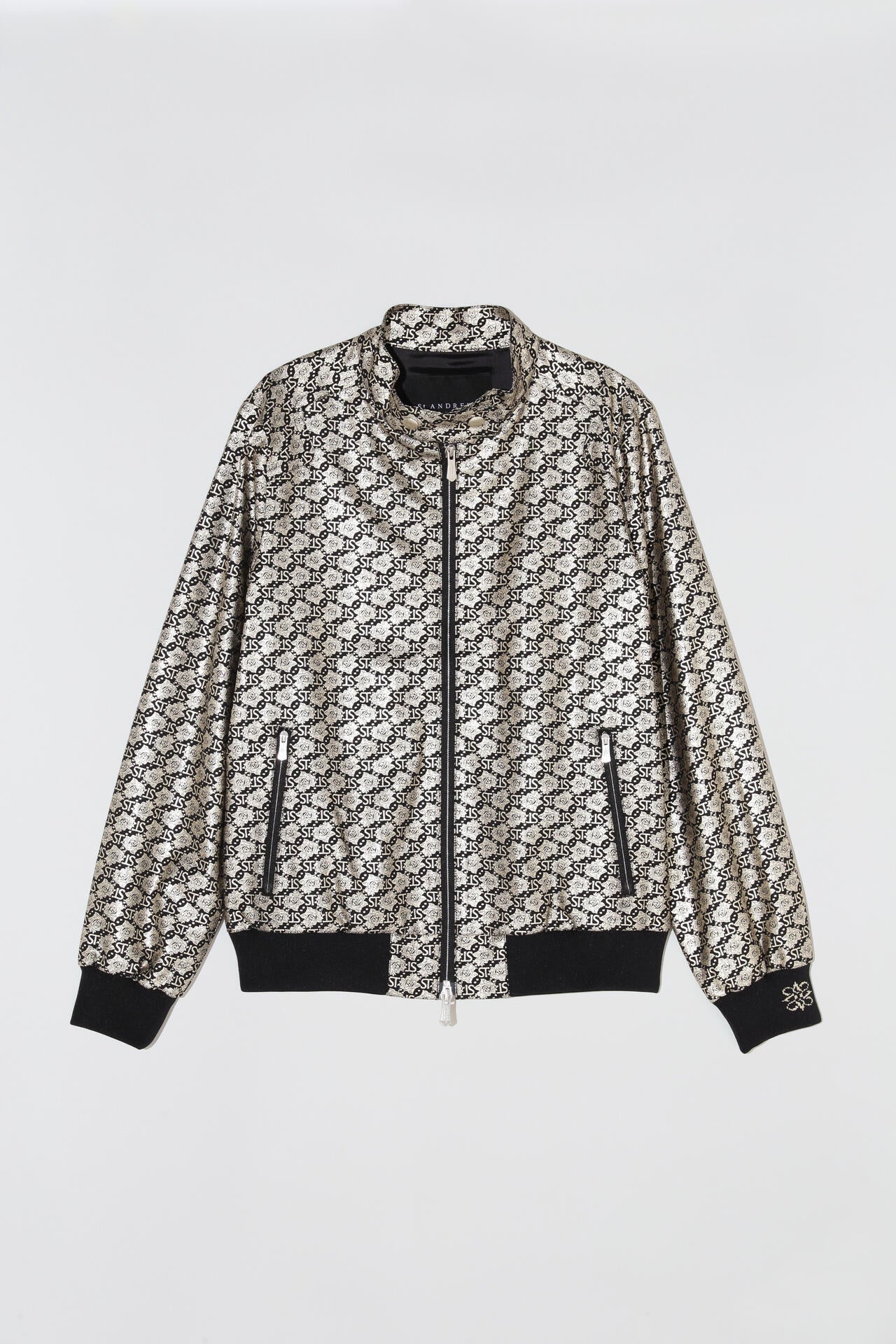 STボニースコットランド箔プリントブルゾン (WOMENS)