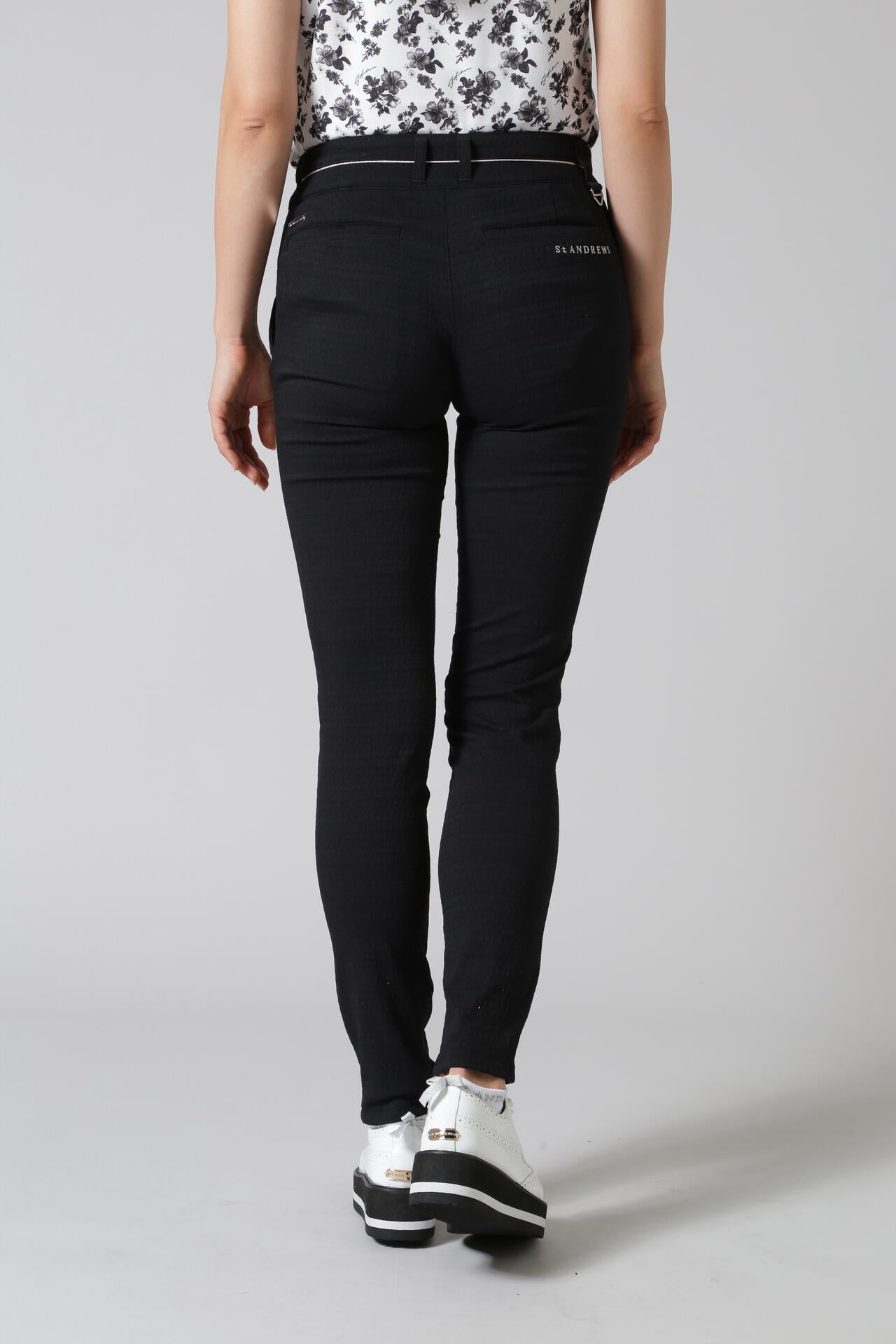 リンクスジャガード ストレッチパンツ (WOMENS)