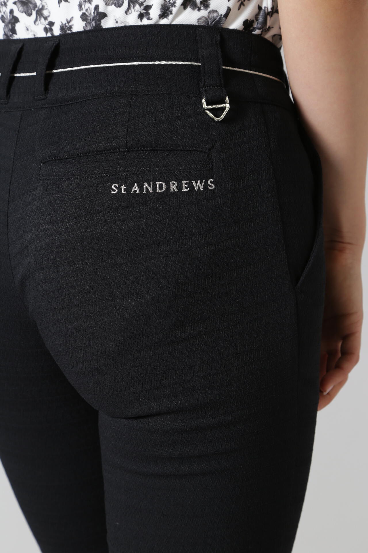 リンクスジャガード ストレッチパンツ (WOMENS)