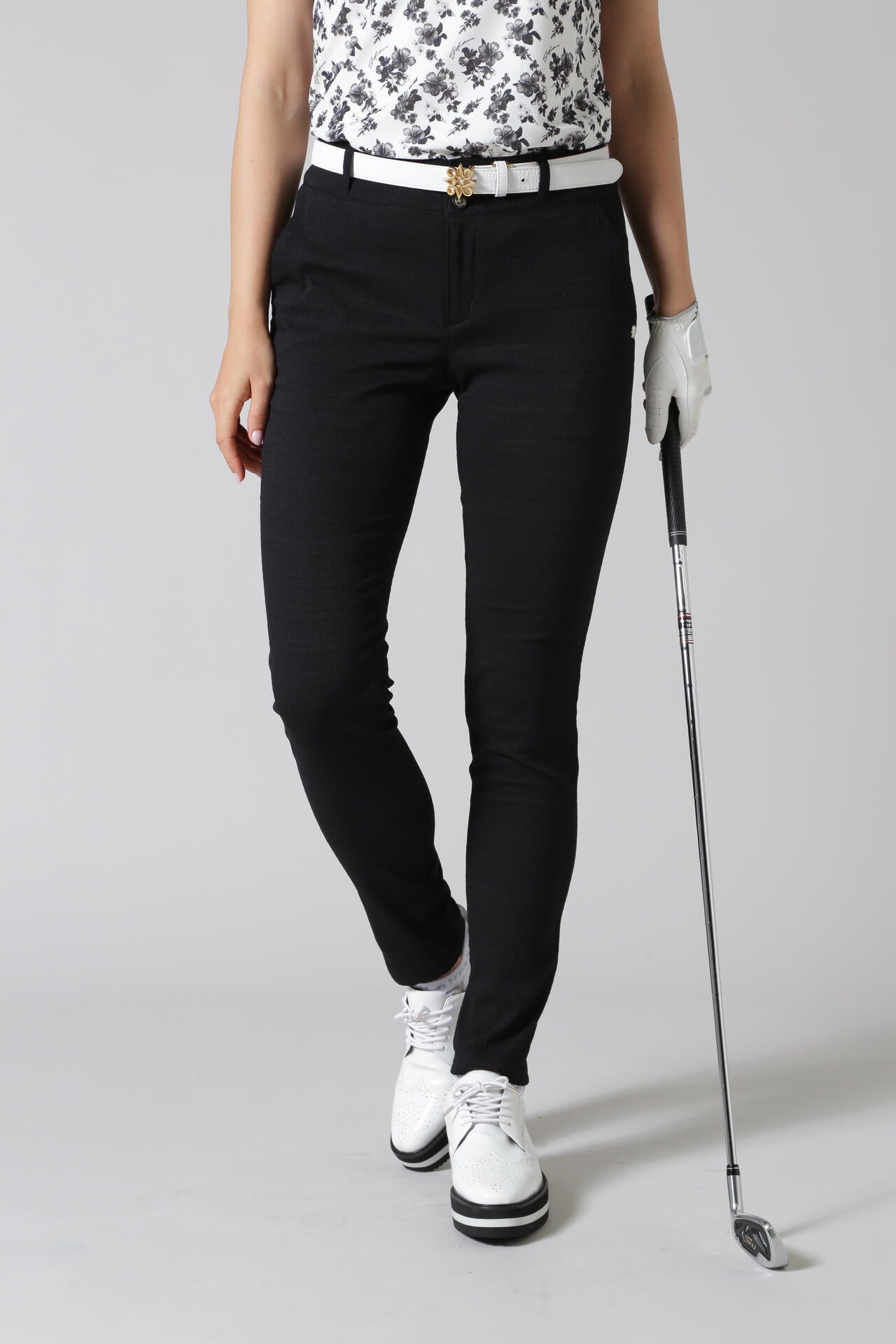 リンクスジャガード ストレッチパンツ (WOMENS)