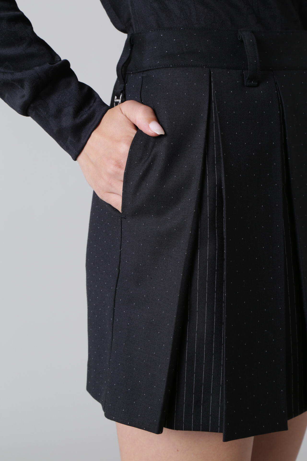 ドットストレッチスカート (WOMENS)