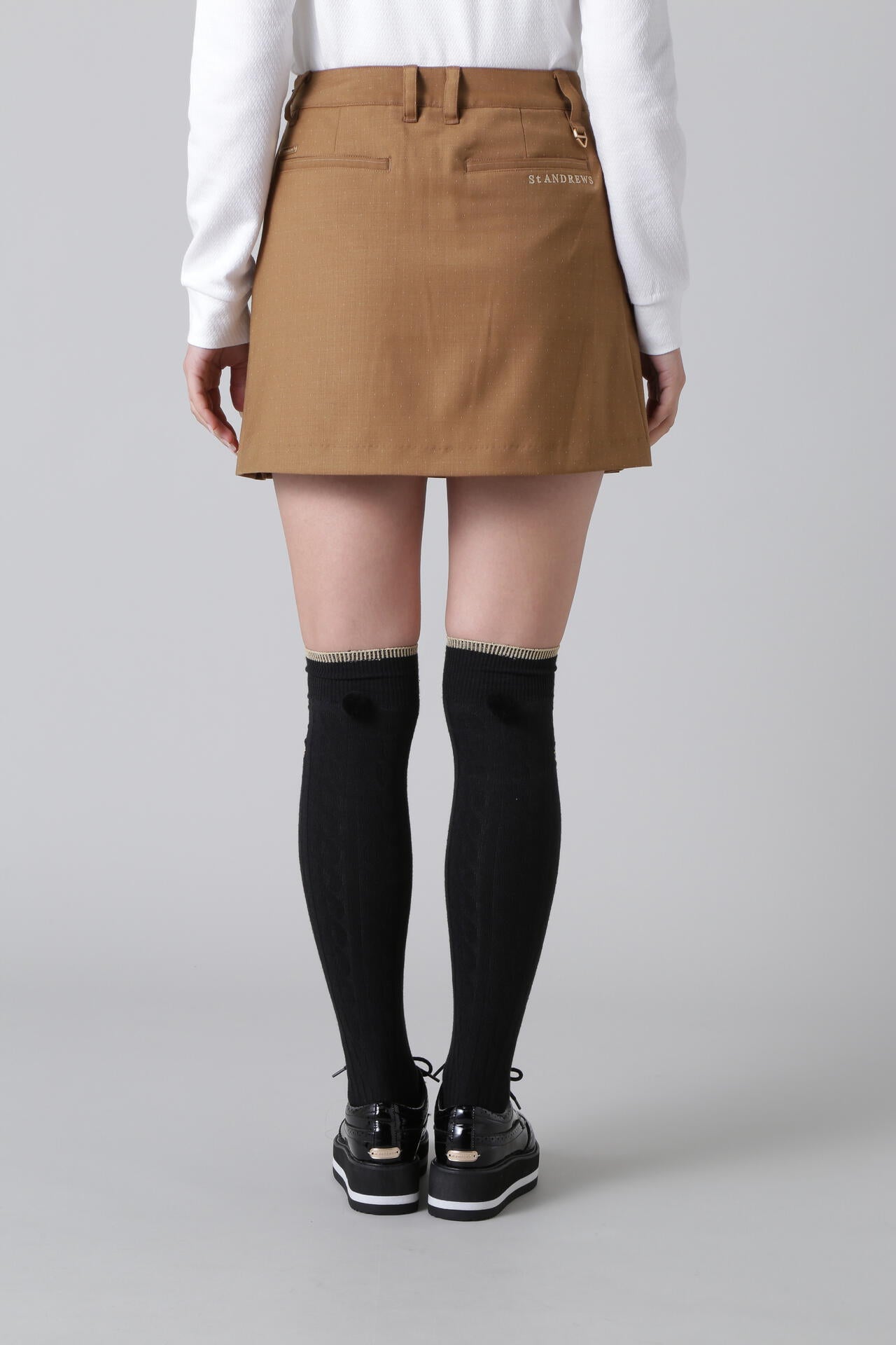 ドットストレッチスカート (WOMENS)