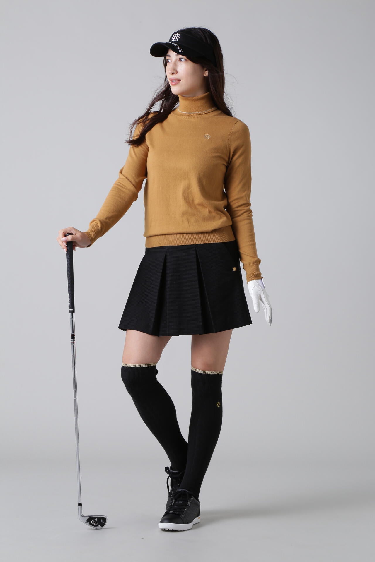 モールスキンストレッチスカート (WOMENS)