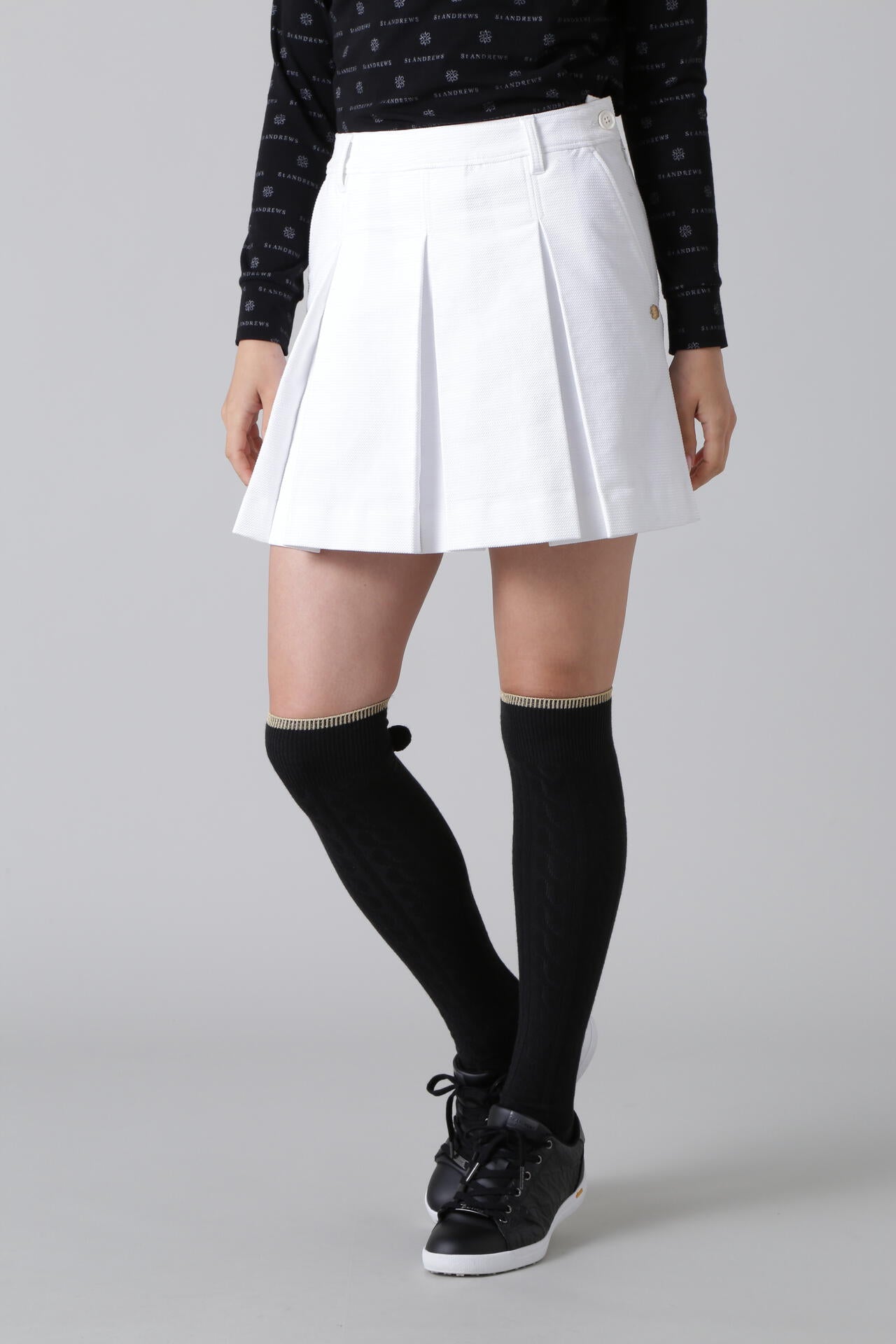 モールスキンストレッチスカート (WOMENS) | St ANDREWS（セント