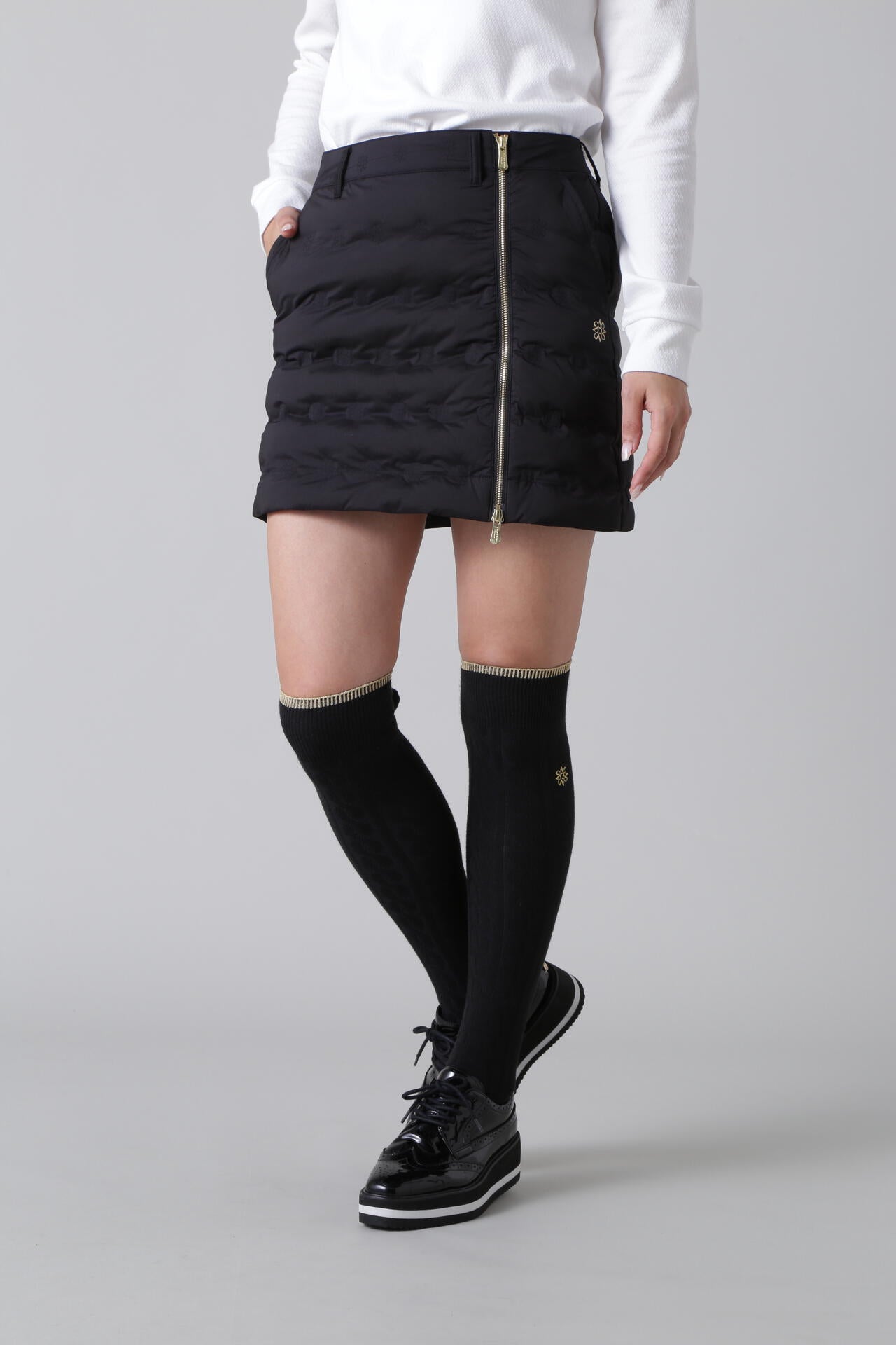 ケルトジャガード中綿スカート (WOMENS) | St ANDREWS（セント