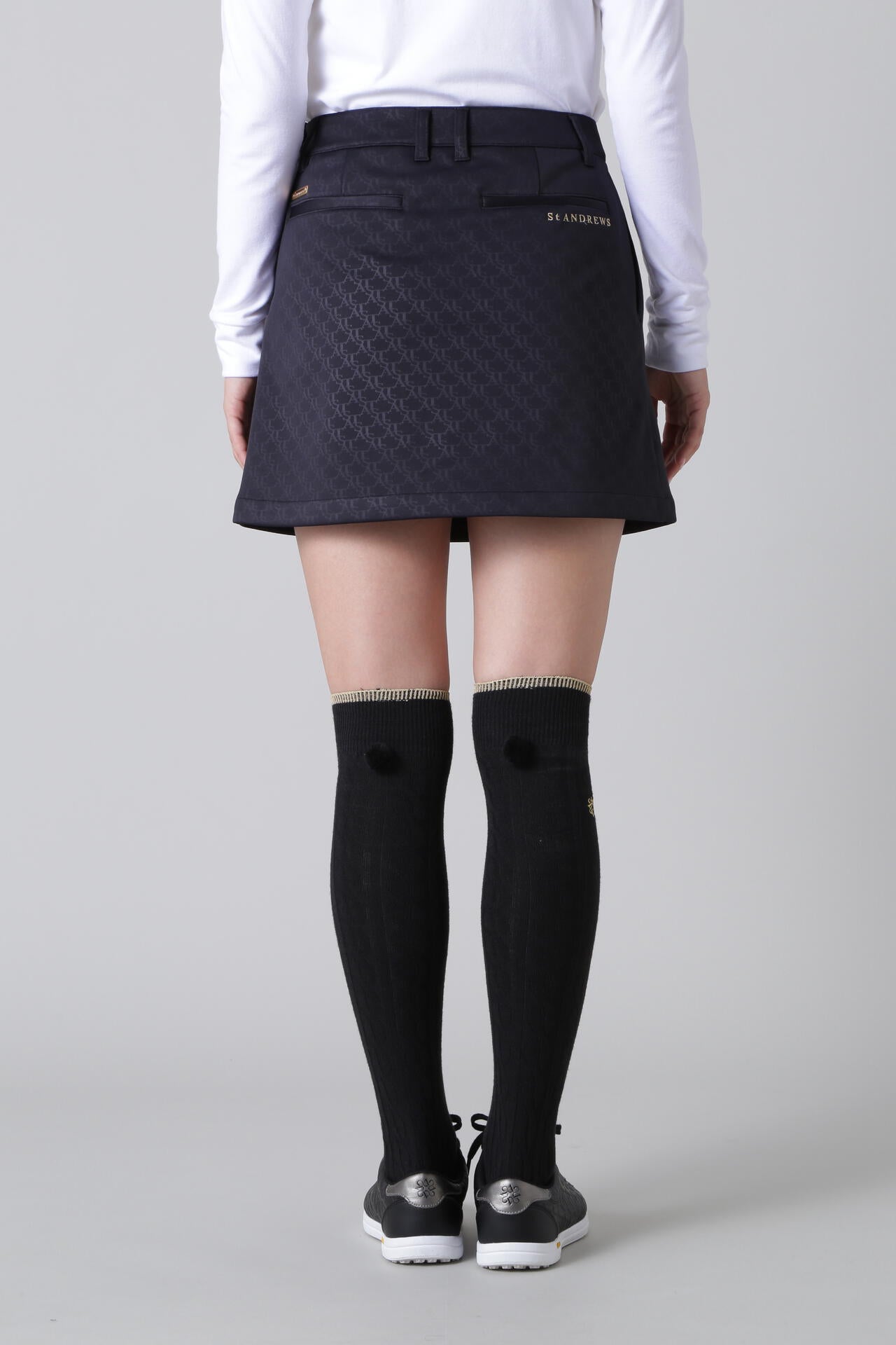 ロゴエンボス ボンディングスカート (WOMENS)