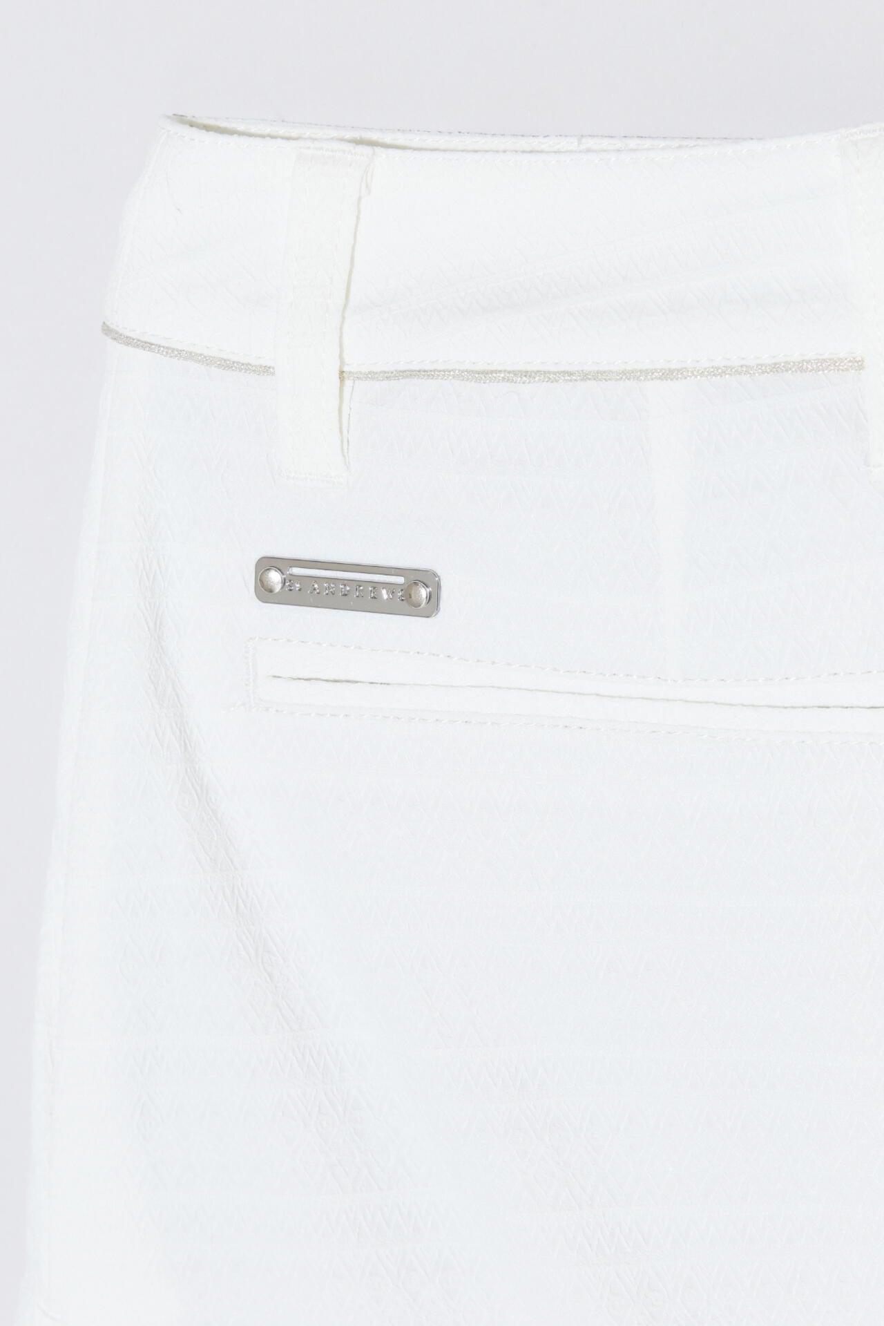 リンクスジャガード ストレッチ プリーツスカート (WOMENS)